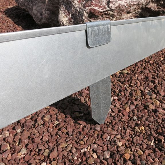 Perfil o Bordura de acero galvanizado