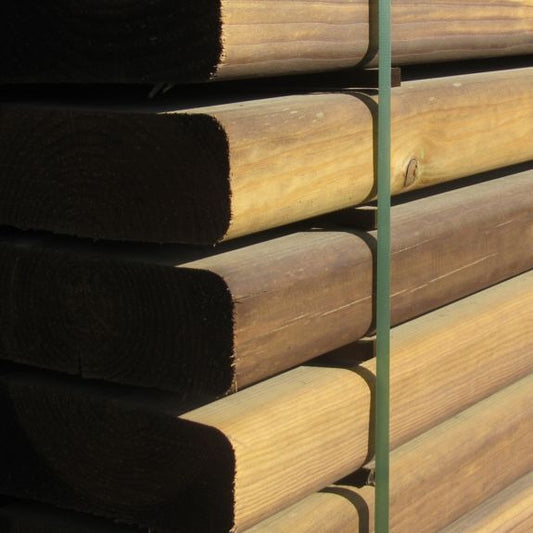 Bordillo ecológico marrón